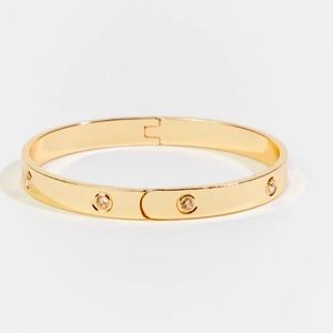 NWT Crystal Studded Bangle